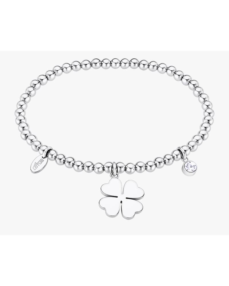 Pulsera Acero trébol Lotus Style