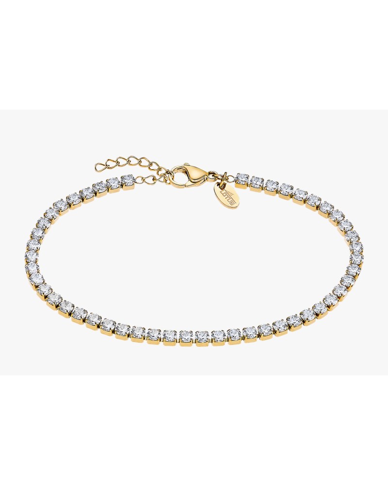 Pulsera Riviere Acero Dorado