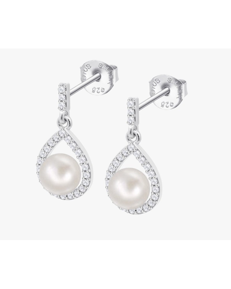 Pendientes Perlas plata de ley