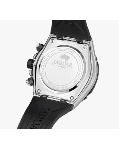 Reloj jaguar caucho esfera verde