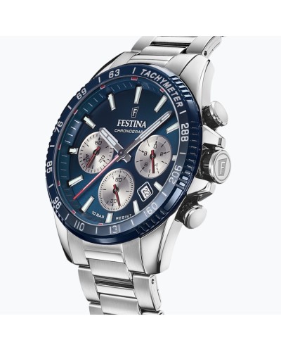 Reloj festina cronógrafo azul