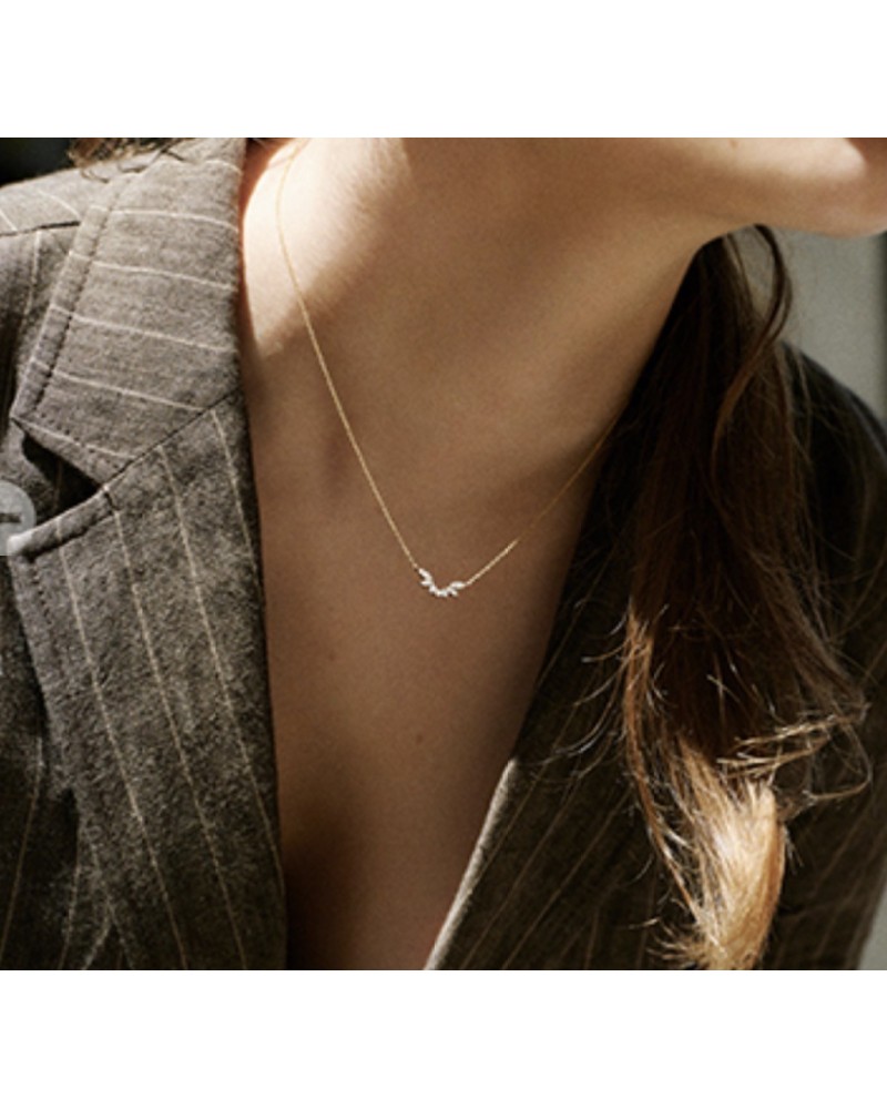 Gargantilla diamantes y oro amarillo 18 quilates