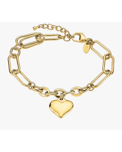 Pulsera Lotus style corazon