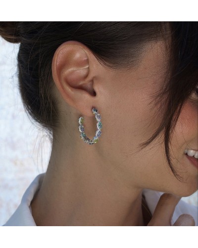 Aris azules plata de ley