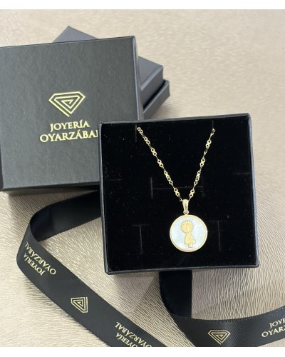 Medalla Nácar Virgen del Pilar