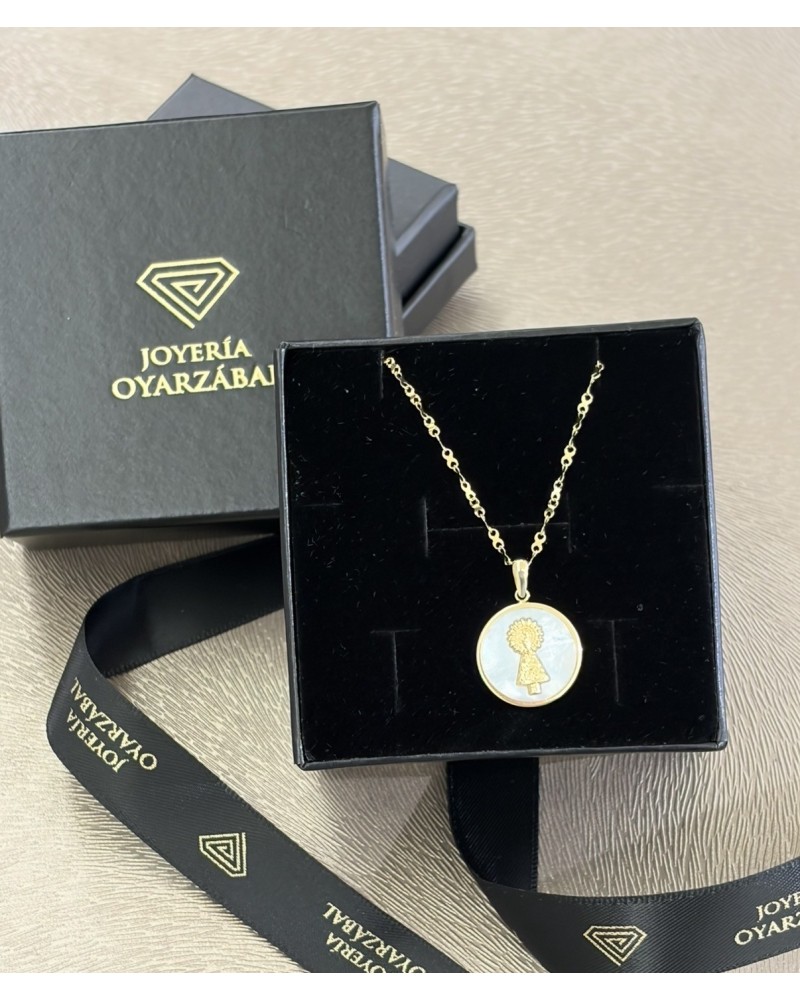 Medalla Nácar Virgen del Pilar