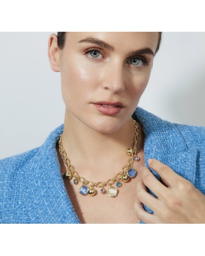 Collar Mankao by Luxenter, collar dorado