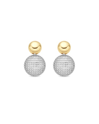 Pendientes metal dorado luxenter