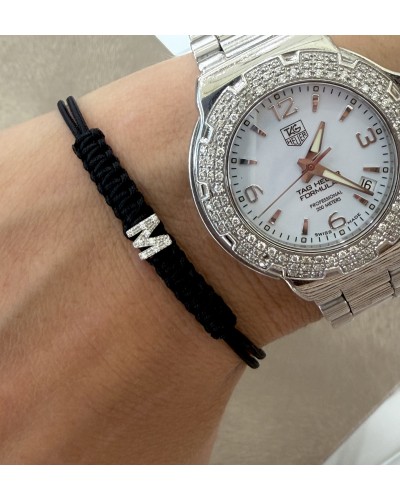 Pulsera Inicial Diamantes y oro