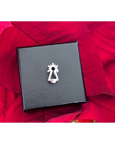 Charm Virgen del Pilar plata de ley