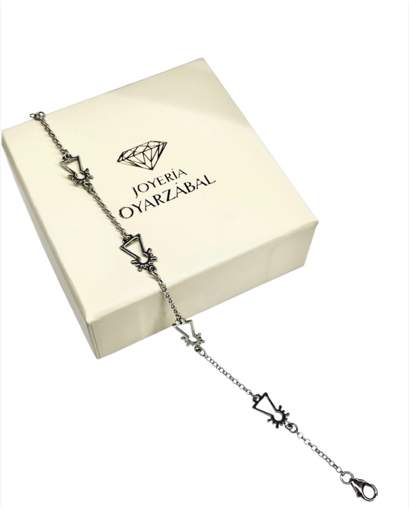 Pulsera Virgen del Pilar Siluetas