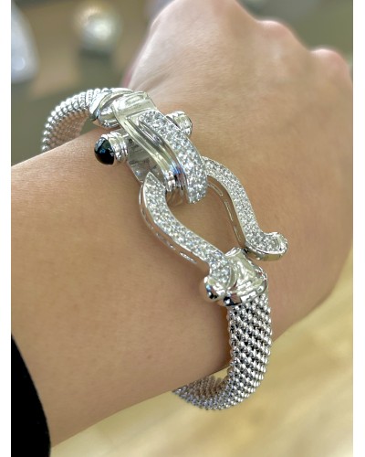 Pulsara media caña con diseño herradura