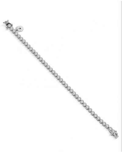 Pulsera Riviere Redonda plata