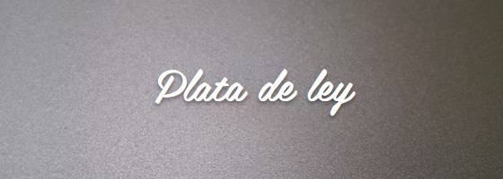 Plata de Ley